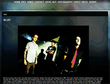 Tablet Screenshot of 86listmusic.com
